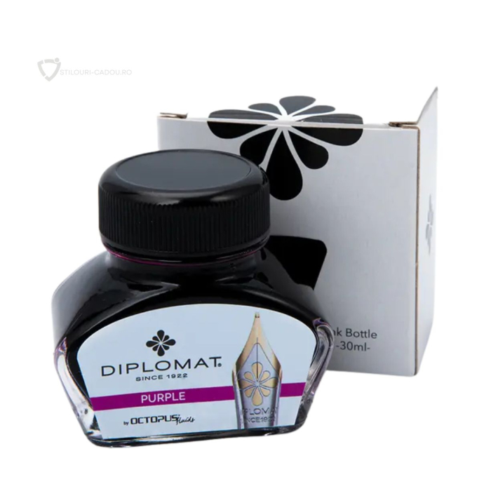 Cerneala Octopus 30 ml, Octopus Purple, Diplomat [2]
