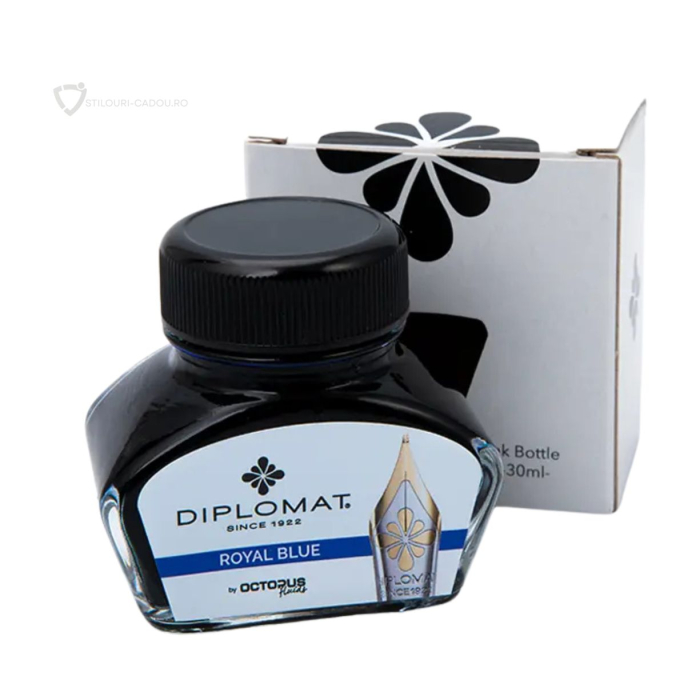 Cerneala Octopus 30 ml, Octopus Royal Blue, Diplomat [2]