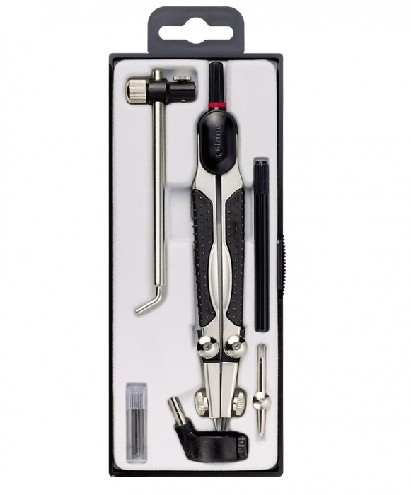 Compas Compact Giant Universal Set 4 Black, Rotring [1]