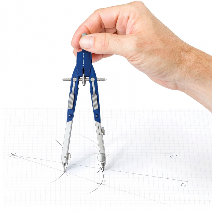 Compas Mars Comfort 552 Adaptor+Extensie+Mine, Staedtler [7]