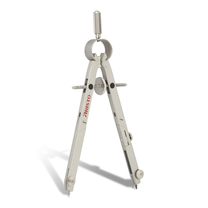 Compas Set 4 Metal Professional Drawing Studio, Aristo [2]