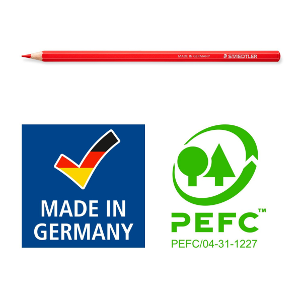 Creioane Colorate 48 culori 146C-C48 100% PEFC Staedtler [6]