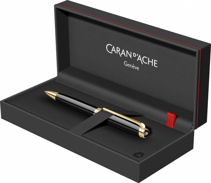 Creion Mecanic 0.7 Leman Ebony Black GT, Caran d'Ache [2]