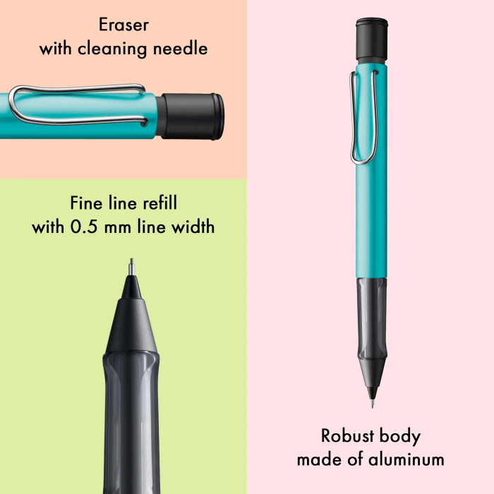 Creion Mecanic 0.5 Al-star 123 Turmaline, Lamy [4]