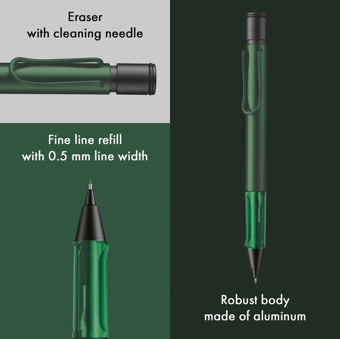 Creion Mecanic 0.5 Al-star 1B9 Pine, Lamy  [5]