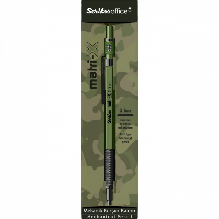 Creion Mecanic 0.5 Matri-X Green BT Scrikss [6]