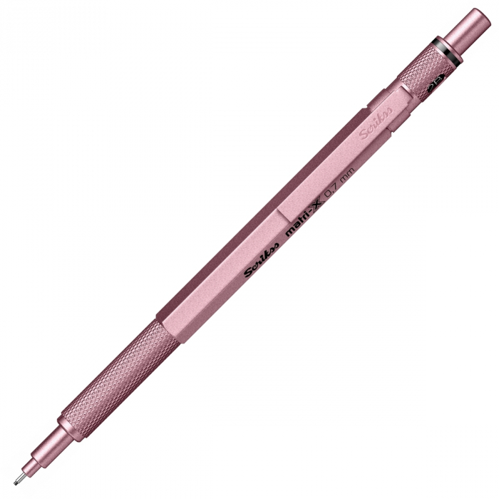 Creion Mecanic 0.7 Matri-X Metallic Light Pink, Scrikss [5]