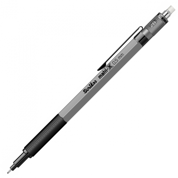 Creion Mecanic 0.5 Matri-X Grey BT Scrikss [5]