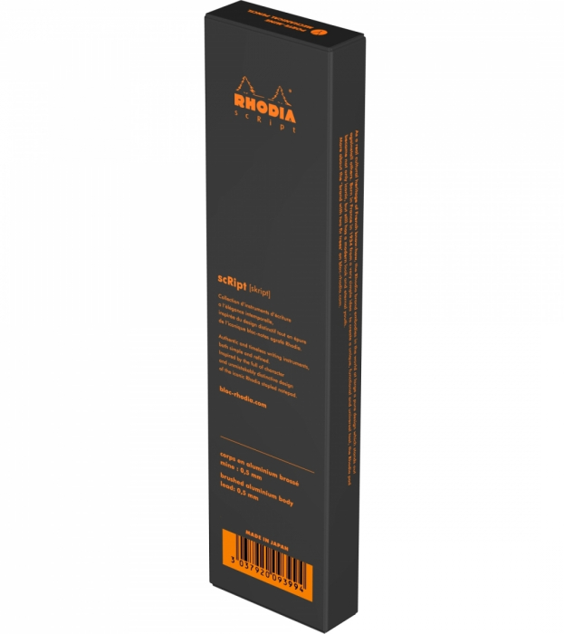 Creion Mecanic 0.5 mm Script Black, Rhodia [9]