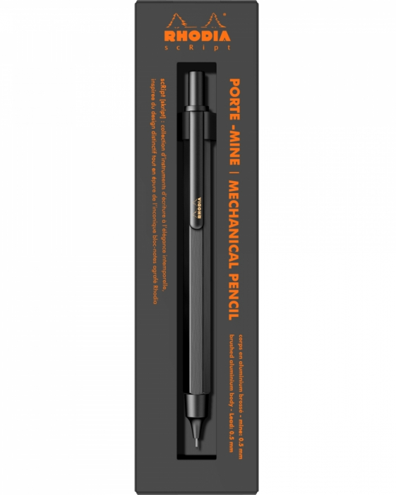 Creion Mecanic 0.5 mm Script Black, Rhodia [6]