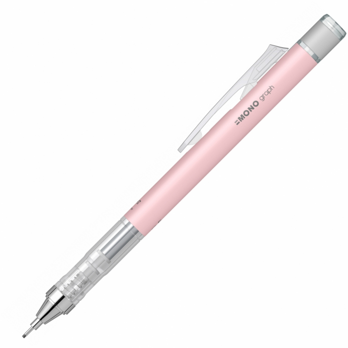 Creion mecanic 0.5 mm Mono Graph Coral Pink Tombow [6]