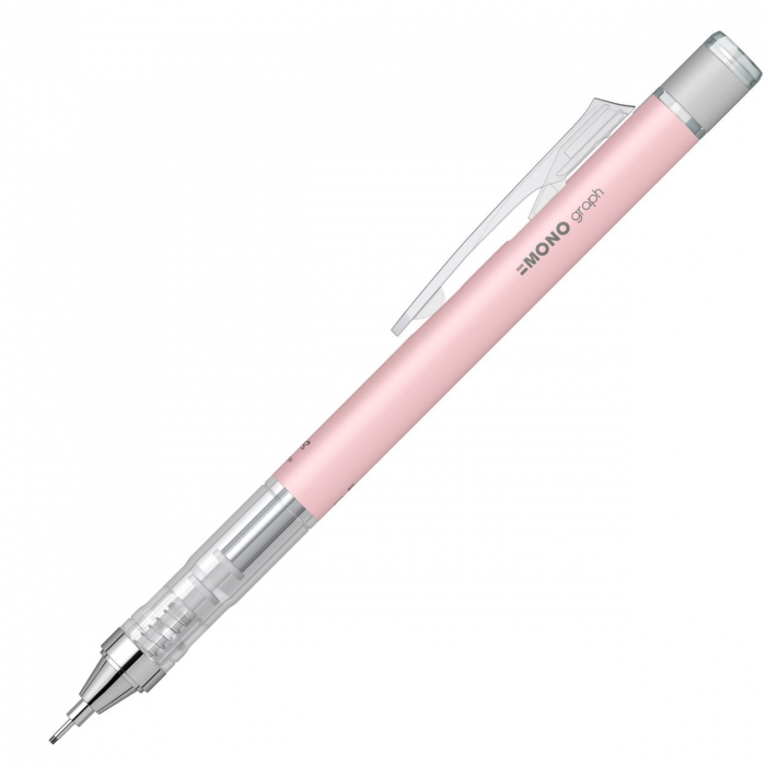 Creion mecanic 0.5 mm Mono Graph Coral Pink Tombow [3]