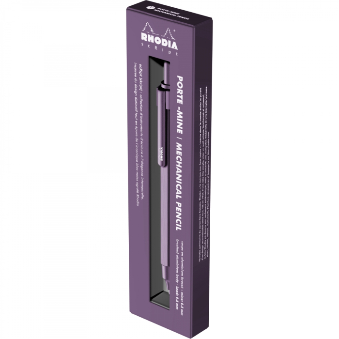 Creion Mecanic 0.5 mm Script Aubergine, Rhodia [6]
