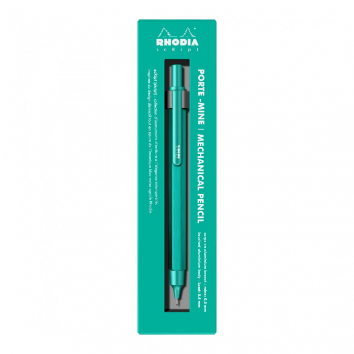 Creion Mecanic 0.5 mm Turquoise Blue, Rhodia Script [6]