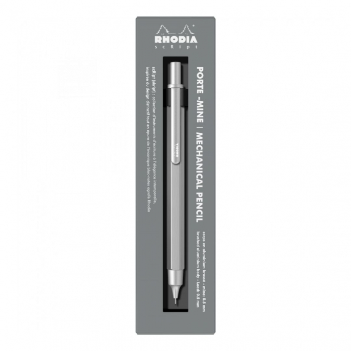 Creion Mecanic 0.5 mm Script Silver, Rhodia [4]