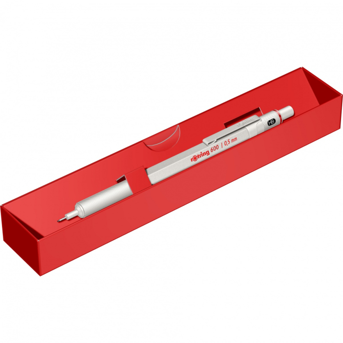 Creion Mecanic 0.5 Rotring 600 Pearlescent White, Rotring [5]