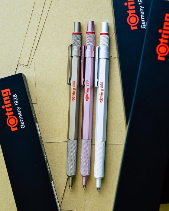 Creion Mecanic 0.5 Rotring 600 Rose Gold, Rotring [9]