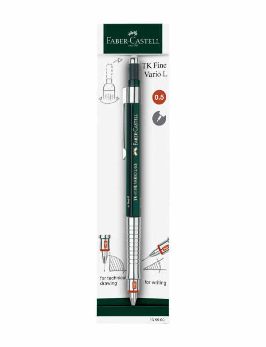 Creion mecanic 0.5 TK-Fine Vario L.5 Faber-Castell [2]