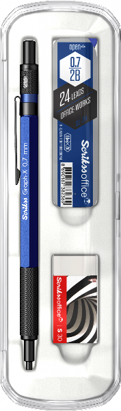 Set Creion Mecanic 0.7 Graph-X Blue CT Scrikss [3]