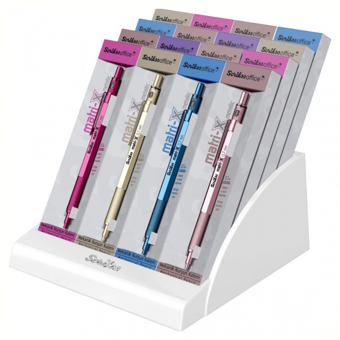 Creion Mecanic 0.5 Matri-X Metallic Purple MPPT, Scrikss [7]