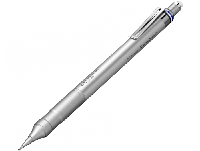 Creion mecanic 0.7 mm Mono Graph Fine Silver, Tombow  [5]
