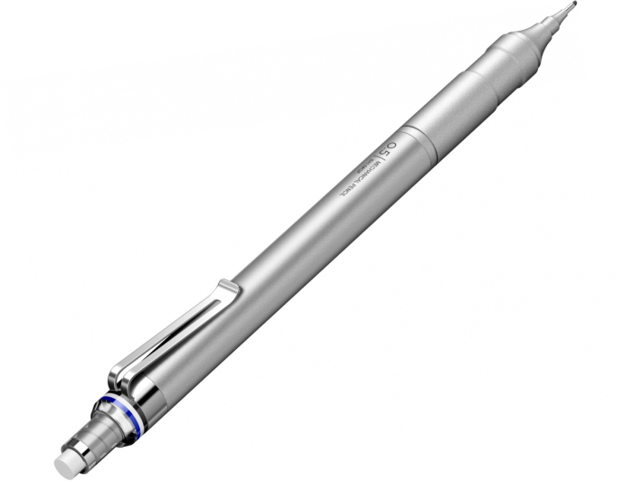Creion mecanic 0.7 mm Mono Graph Fine Silver, Tombow  [6]