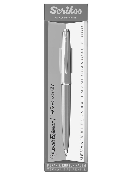 Creion Mecanic 0.7 Metropolis 78 Stainless Steel CT, Scrikss [4]