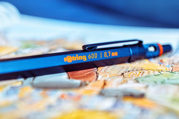 Creion Mecanic 0.7 rOtring 600 Iron Blue, Rotring [7]