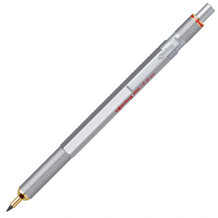 Creion Mecanic 2.0 mm rOtring 800 Silver, Rotring [2]