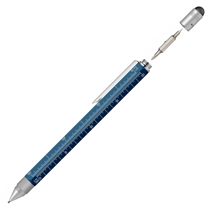 Creion Mecanic 0.9mm Stylus Tool Pen Blue, Monteverde USA [6]