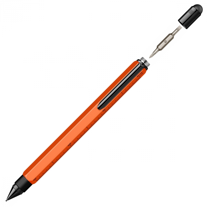 Creion Mecanic 0.9mm Stylus Tool Pen Orange, Monteverde USA  [6]
