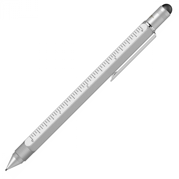 Creion Mecanic 0.9mm Stylus Tool Pen Silver, Monteverde USA  [5]