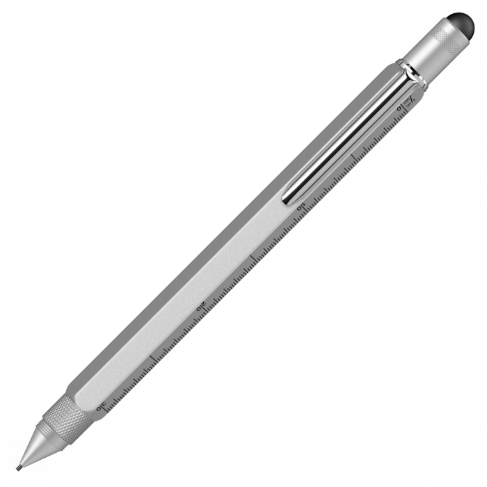 Creion Mecanic 0.9mm Stylus Tool Pen Silver, Monteverde USA  [6]