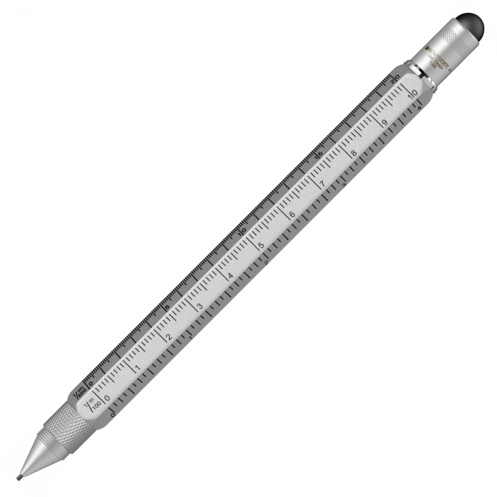 Creion Mecanic 0.9mm Stylus Tool Pen Silver, Monteverde USA  [3]