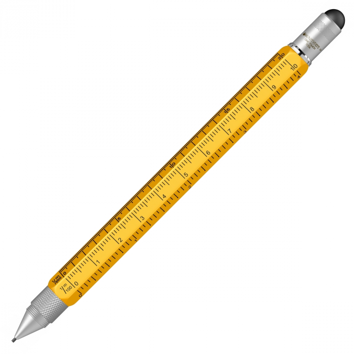 Creion Mecanic 0.9mm Stylus Tool Pen Yellow, Monteverde USA [4]