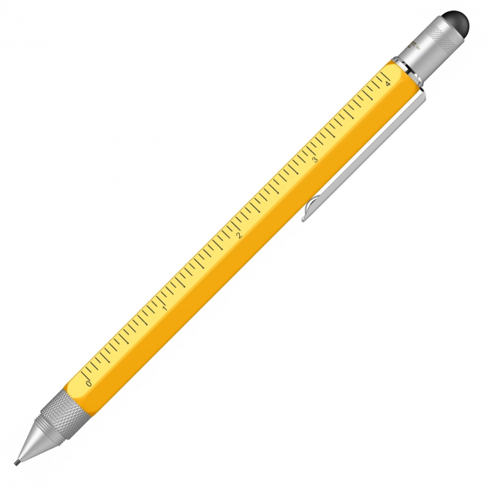 Creion Mecanic 0.9mm Stylus Tool Pen Yellow, Monteverde USA [5]