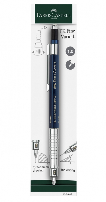 Creion mecanic 1.0 TK-Fine Vario Indigo, Faber-Castell [2]