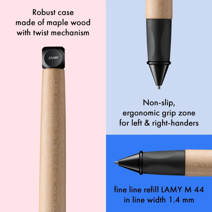 Creion Mecanic 1.4 LAMY ABC Black [4]