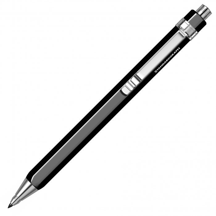 Creion mecanic 2.0 mm Miniclip Black CT, StandardGraph [2]