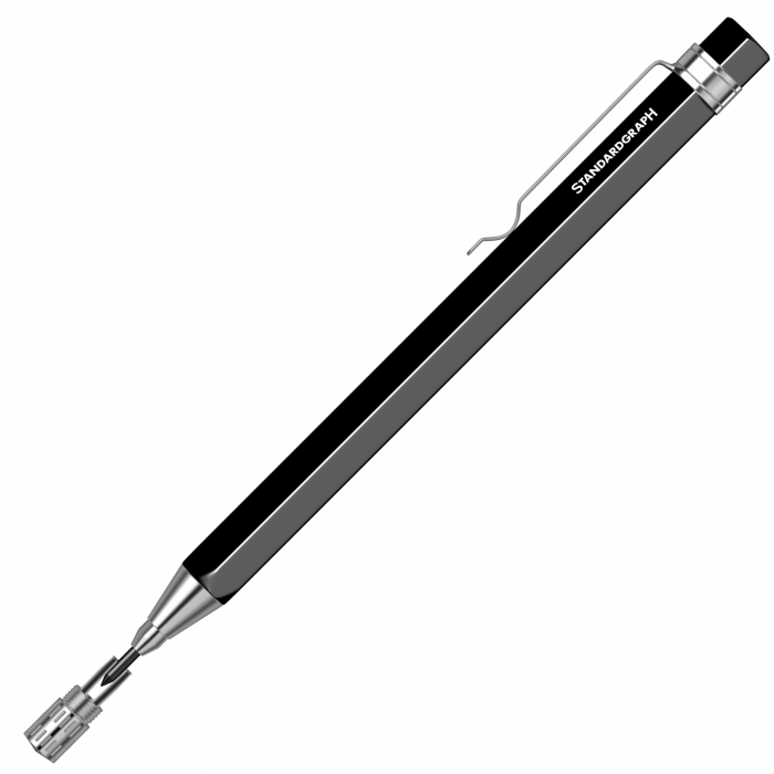 Creion mecanic 2.0 mm Miniclip Black CT, StandardGraph [3]