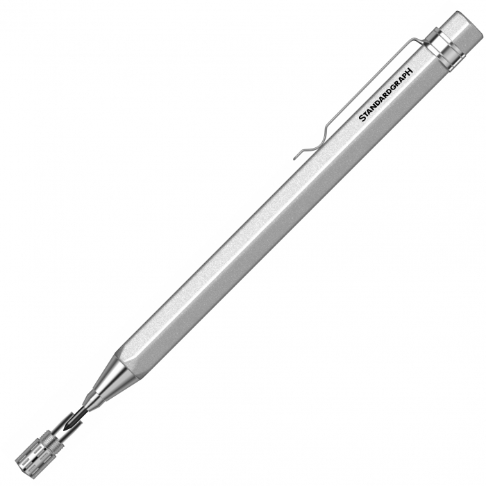 Creion mecanic 2.0 mm Miniclip Silver CT, StandardGraph [4]