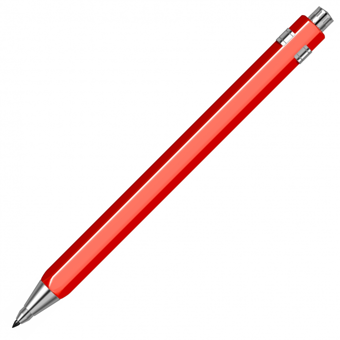 Creion mecanic 2.0 mm StandardGraph Miniclip Red CT [3]