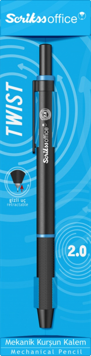 Creion Mecanic 2.0 Twist Blue Line BT, Scrikss [2]