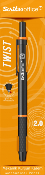 Creion Mecanic 2.0 Twist Orange Line BT, Scrikss [2]