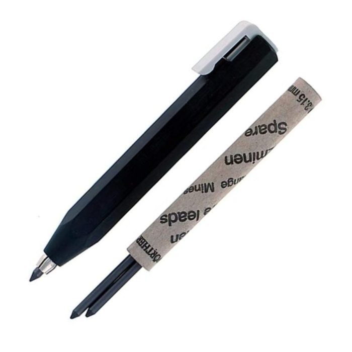 Creion mecanic 7B Worther Shorty, 3.15 mm Black, Worther [3]