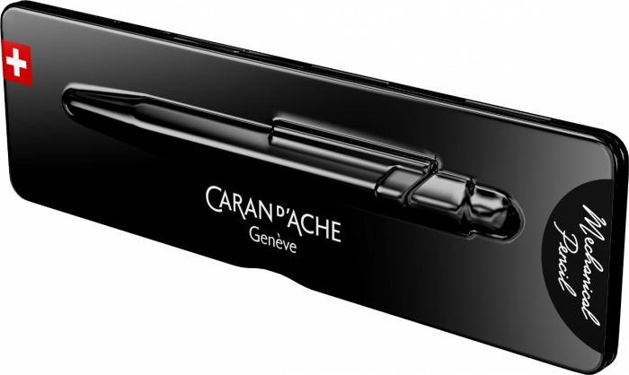 Creion mecanic 0.7 849 Premium Line Black Code BT,Caran d'ache [2]