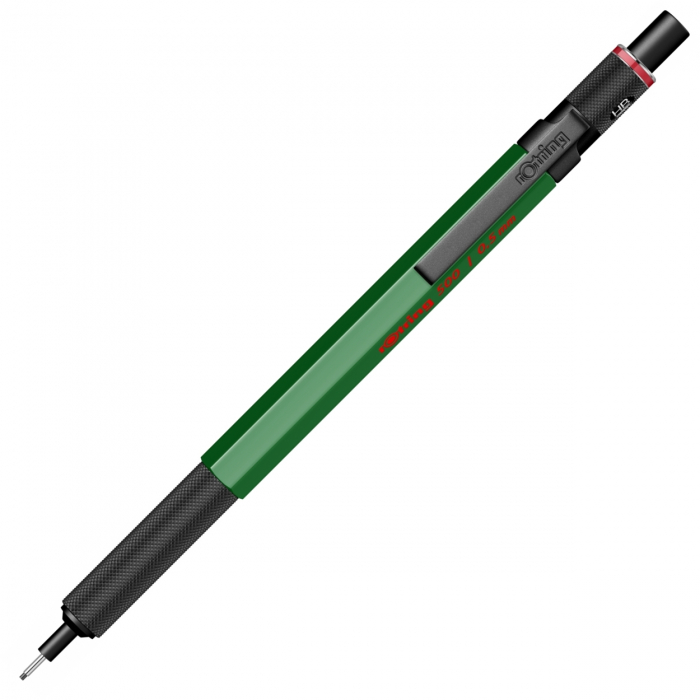 Creion Mecanic 0.5 Green Rotring 500 [2]