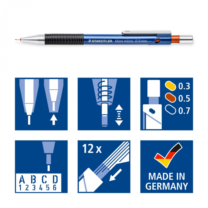 CREION MECANIC MARS MICRO 0.5 MM STAEDTLER [3]
