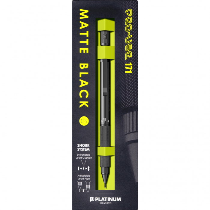 Creion Mecanic Pro Use 171 Matte Black 0.5, Platinum [2]