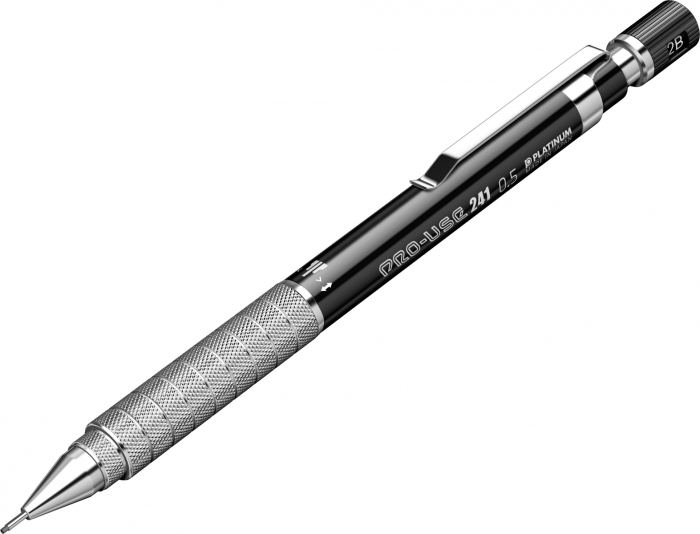 Creion Mecanic Pro-Use 241 Matte Black CT  0.5, Platinum [6]